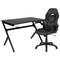 Flash Furniture Black Gaming Desk and Chair Set with Cup Holder BLN-X10D1904-BK-GG - alternate 10